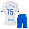 FC Barcelona Christensen 15 Venkovní 2023-24 - Dětské Fotbalové Dresy (S/S) FC Barcelona Christensen 15 Venkovní 2023-24 - Dětské Fotbalové Dresy (S/S)